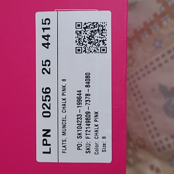 ShoeDazzle Muncel Lug Sole Loafer in Chalk Pink Size 8 but fits Size 8.5 to 9 - Picture 6 of 9